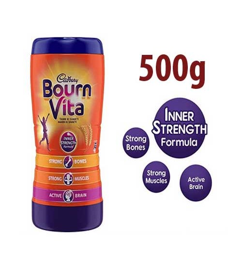 Cadbury Bournvita drink to support Active Brain & Bones 500g